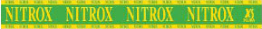 Nitrox klistremerke 43x3,8cm