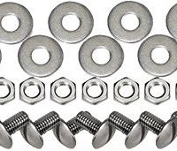 Skrue sett for Softpad, sett m/8 stk (til 6mm bakplate)