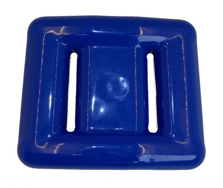 Bly, lodd 2 kg plastbelagt, blå